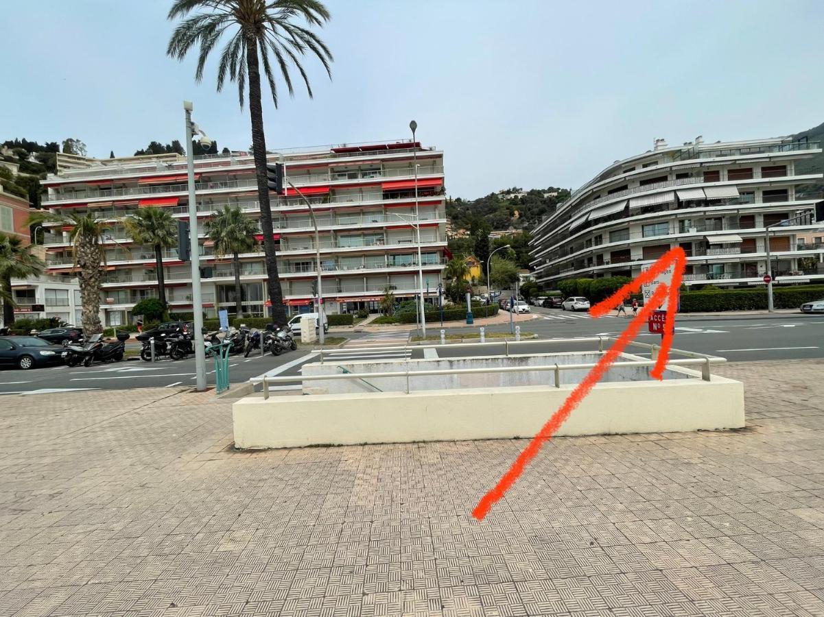 studio 2 pers , 40m2 en bord de mer avec vue mer Menton Eksteriør bilde