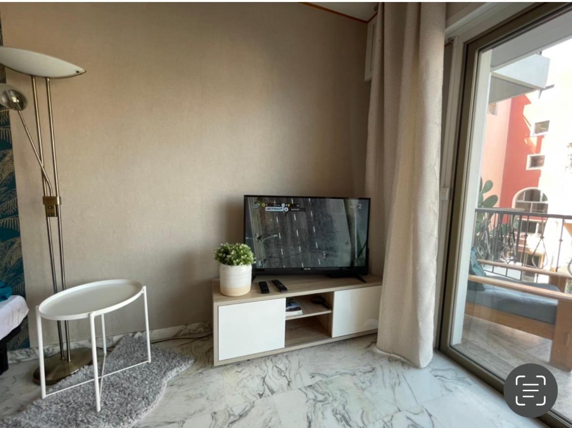 studio 2 pers , 40m2 en bord de mer avec vue mer Menton Eksteriør bilde